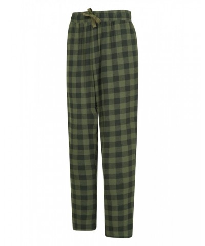 Mens Printed T-Shirt Pajama Set Dark Green $13.99 Loungewear