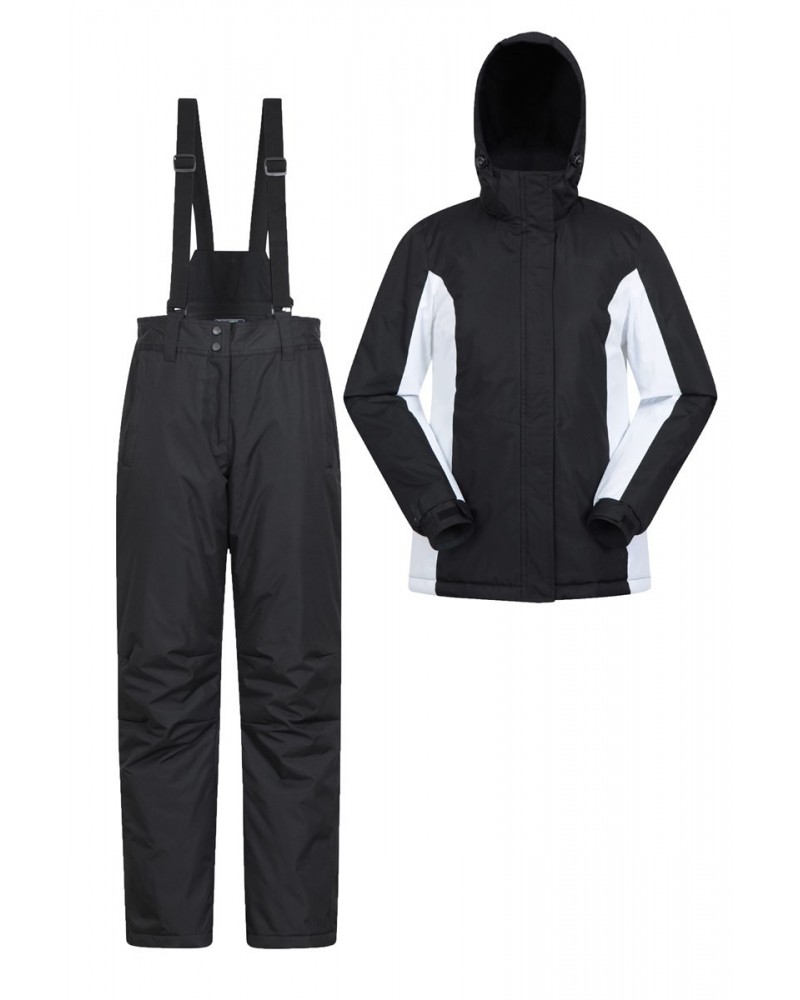 Womens Ski Jacket & Pants Set Monochrome $35.20 Pants