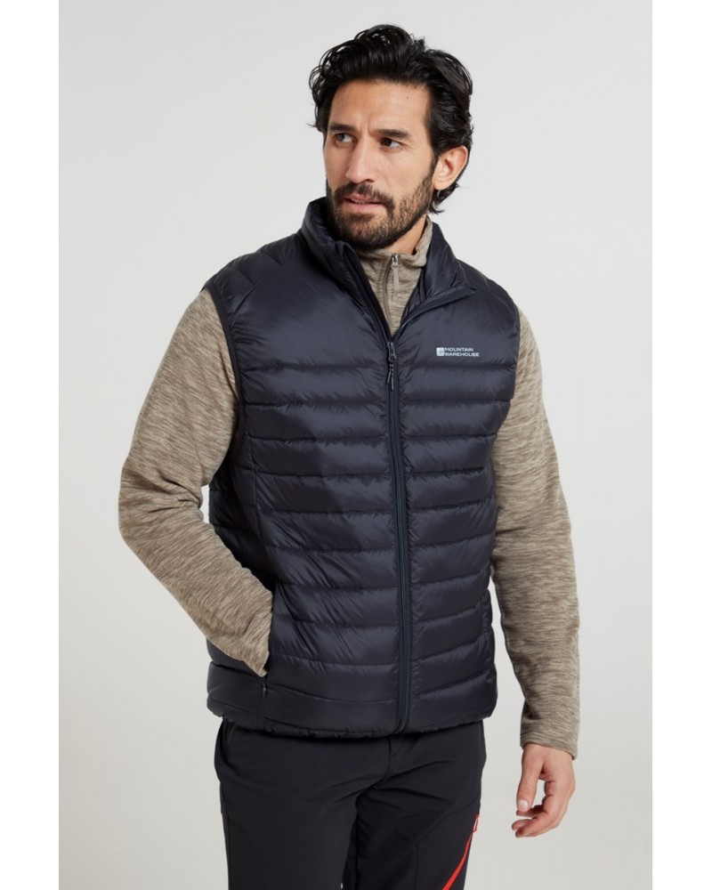 Featherweight II Mens Down Vest Black $37.69 Jackets