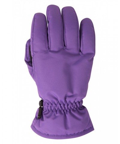 Kids Ski Gloves Purple $11.19 Accessories