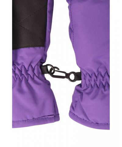 Kids Ski Gloves Purple $11.19 Accessories