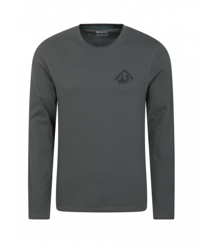 Mountain View Mens T-Shirt Charcoal $13.49 Tops