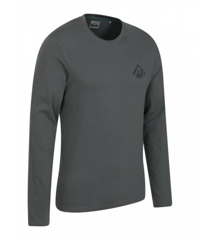 Mountain View Mens T-Shirt Charcoal $13.49 Tops