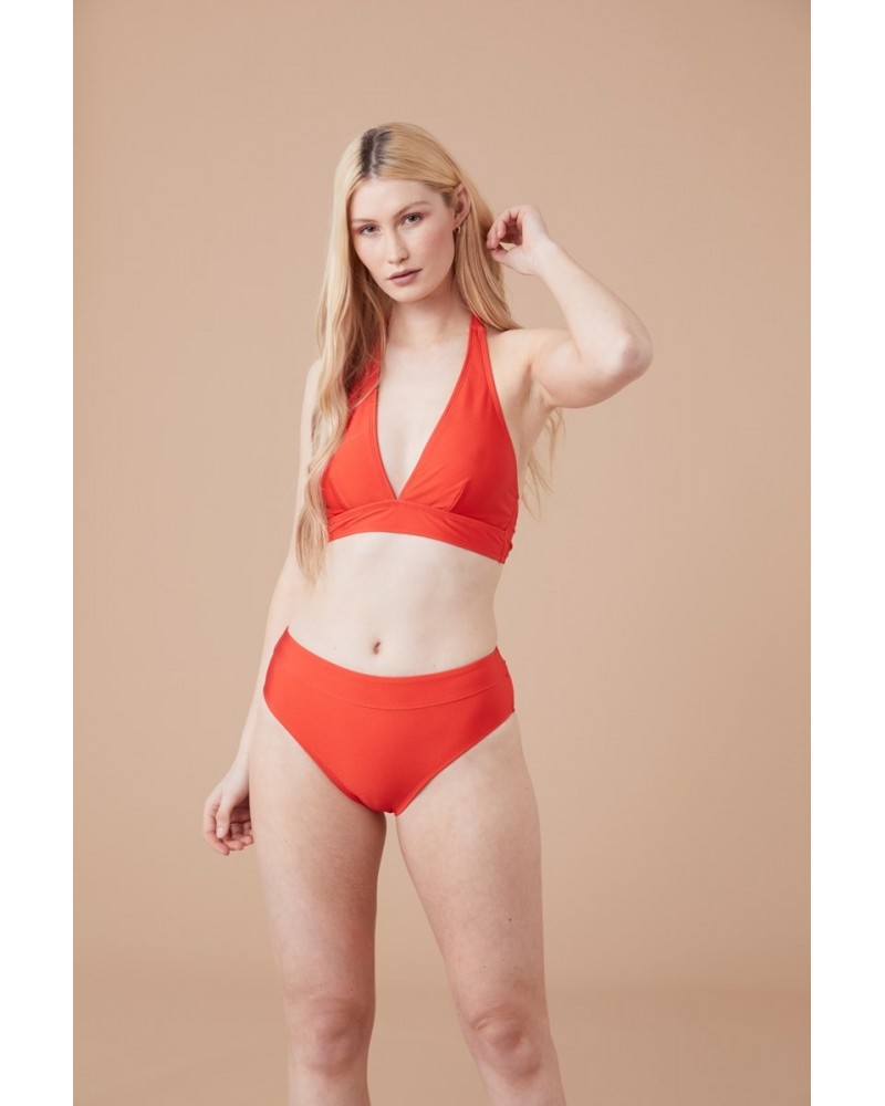 Vent Womens Bikini Top Red $14.50 Swimwear