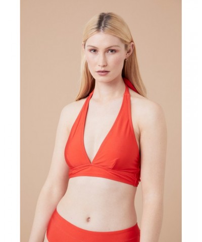 Vent Womens Bikini Top Red $14.50 Swimwear