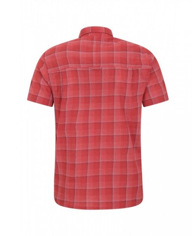 Holiday Mens Cotton Shirt Active Red $17.48 Tops