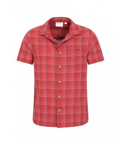 Holiday Mens Cotton Shirt Active Red $17.48 Tops