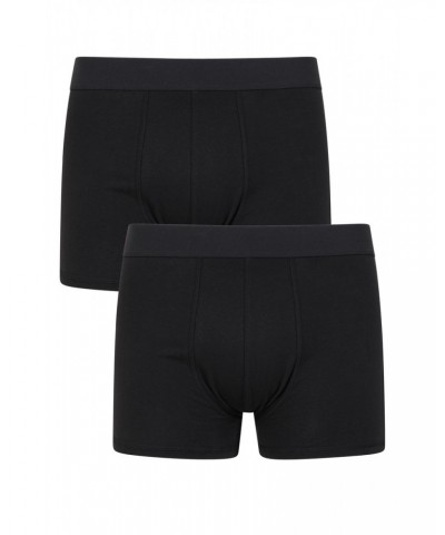 Mens IsoCool Boxers 2-Pack Black $11.65 Loungewear