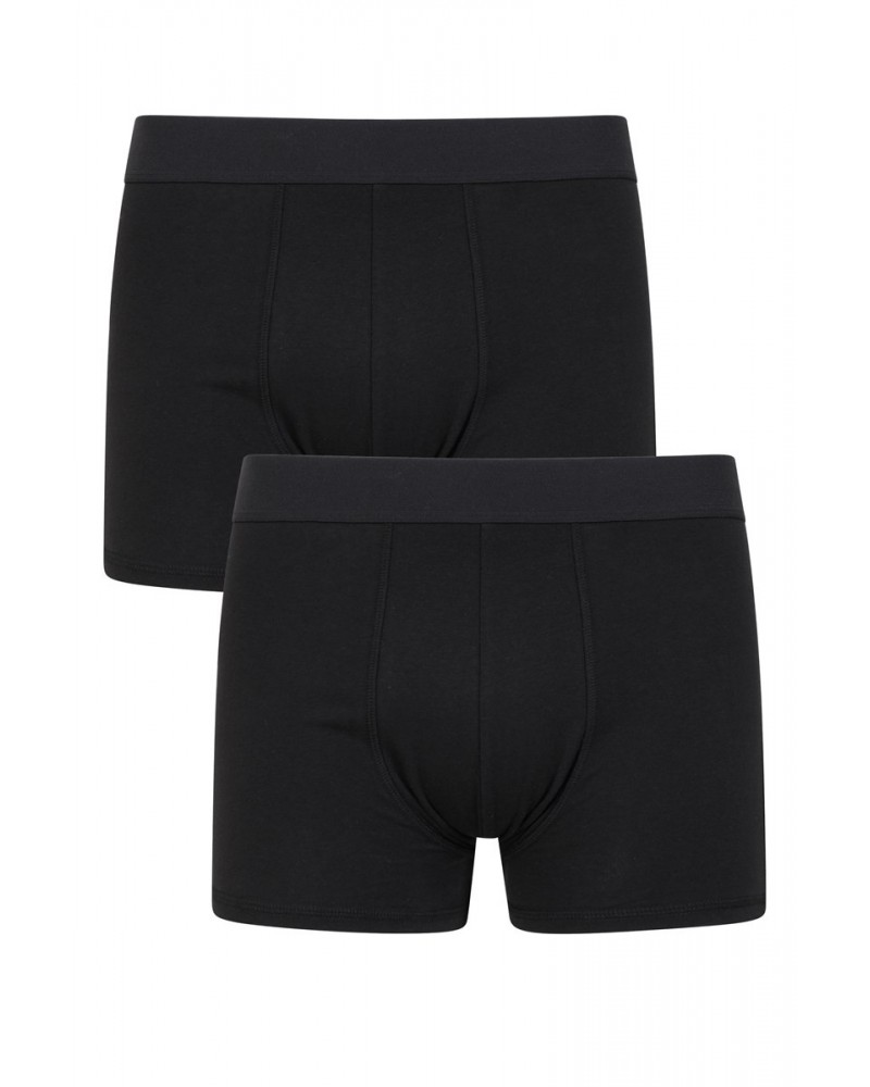 Mens IsoCool Boxers 2-Pack Black $11.65 Loungewear