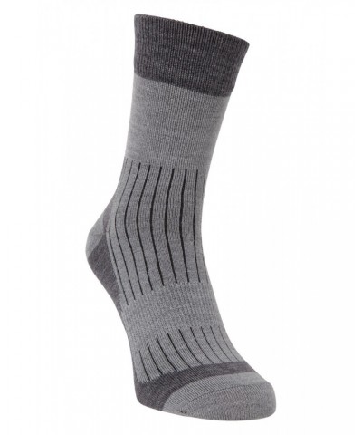 Mens Merino Mid-Calf Socks Charcoal $11.19 Accessories