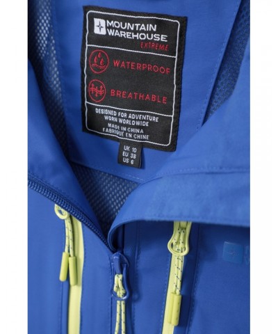 Rainforest II Extreme Womens Waterproof Jacket Bright Blue $46.79 Jackets