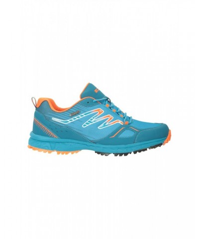 Enhance Waterproof Trail Mens Running Sneakers Blue $24.91 Active