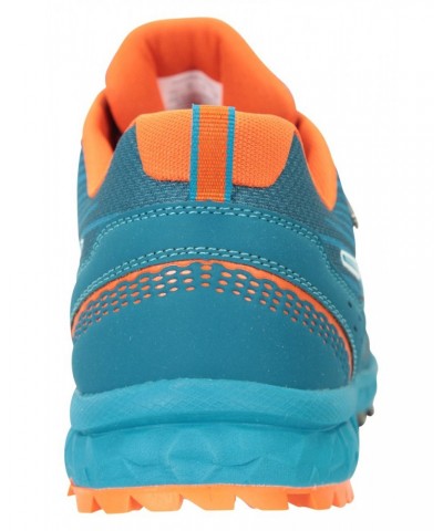 Enhance Waterproof Trail Mens Running Sneakers Blue $24.91 Active