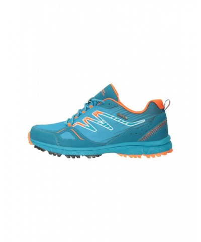 Enhance Waterproof Trail Mens Running Sneakers Blue $24.91 Active