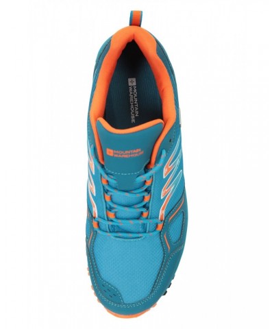 Enhance Waterproof Trail Mens Running Sneakers Blue $24.91 Active