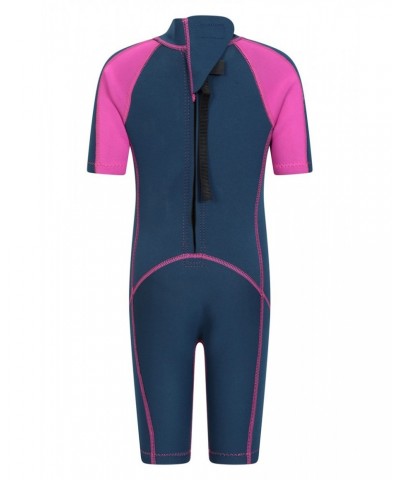 Kids Shorty 2.5/2mm Wetsuit Pink $24.07 Swimwear