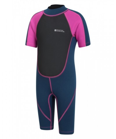 Kids Shorty 2.5/2mm Wetsuit Pink $24.07 Swimwear