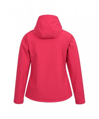 Exodus Womens Water Resistant Softshell Jacket Red $36.39 Jackets