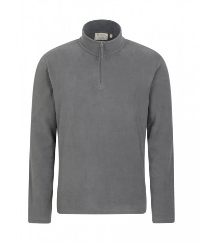 Camber II Mens Half-Zip Fleece Dark Grey $15.38 Fleece