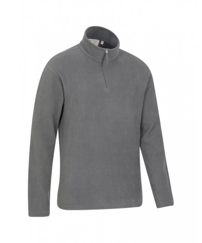 Camber II Mens Half-Zip Fleece Dark Grey $15.38 Fleece