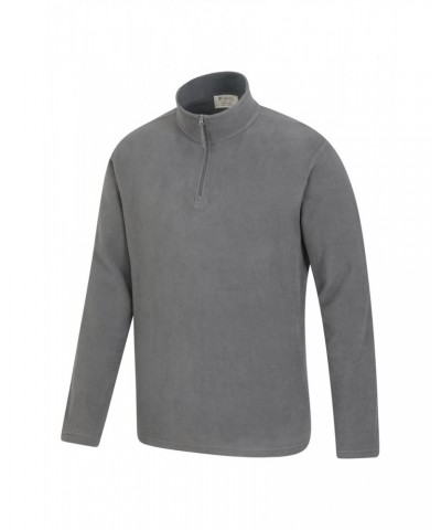 Camber II Mens Half-Zip Fleece Dark Grey $15.38 Fleece