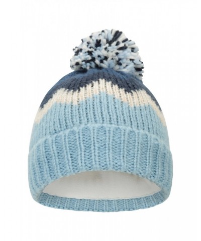 Fluff Bomb Kids Beanie Pale Blue $14.74 Accessories