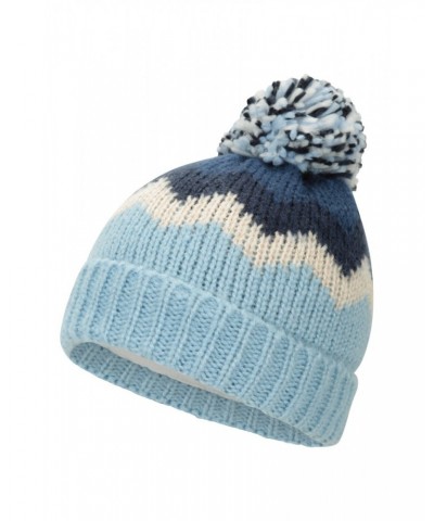 Fluff Bomb Kids Beanie Pale Blue $14.74 Accessories