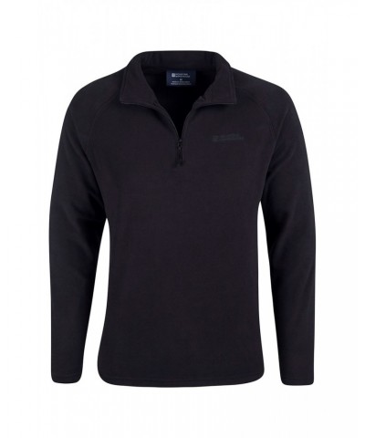 Snowdon Mens Micro Fleece Black $13.24 Fleece