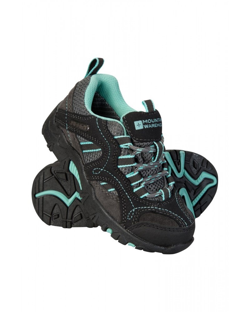 Stampede Kids Waterproof Hiking Shoes Mint $20.00 Footwear