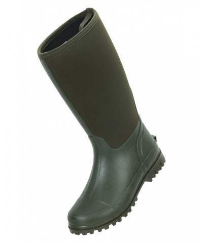 Mucker Womens Neoprene Long Boot Khaki $35.20 Footwear