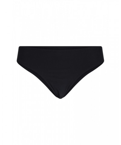 Sporty Womens Bikini Bottoms Black $11.99 Swimwear