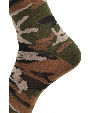 Camouflage Mens Recycled Socks Multipack Camouflage $13.99 Accessories