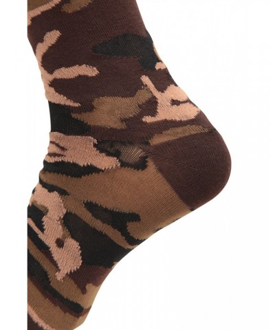 Camouflage Mens Recycled Socks Multipack Camouflage $13.99 Accessories