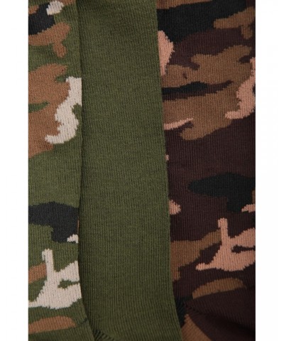 Camouflage Mens Recycled Socks Multipack Camouflage $13.99 Accessories